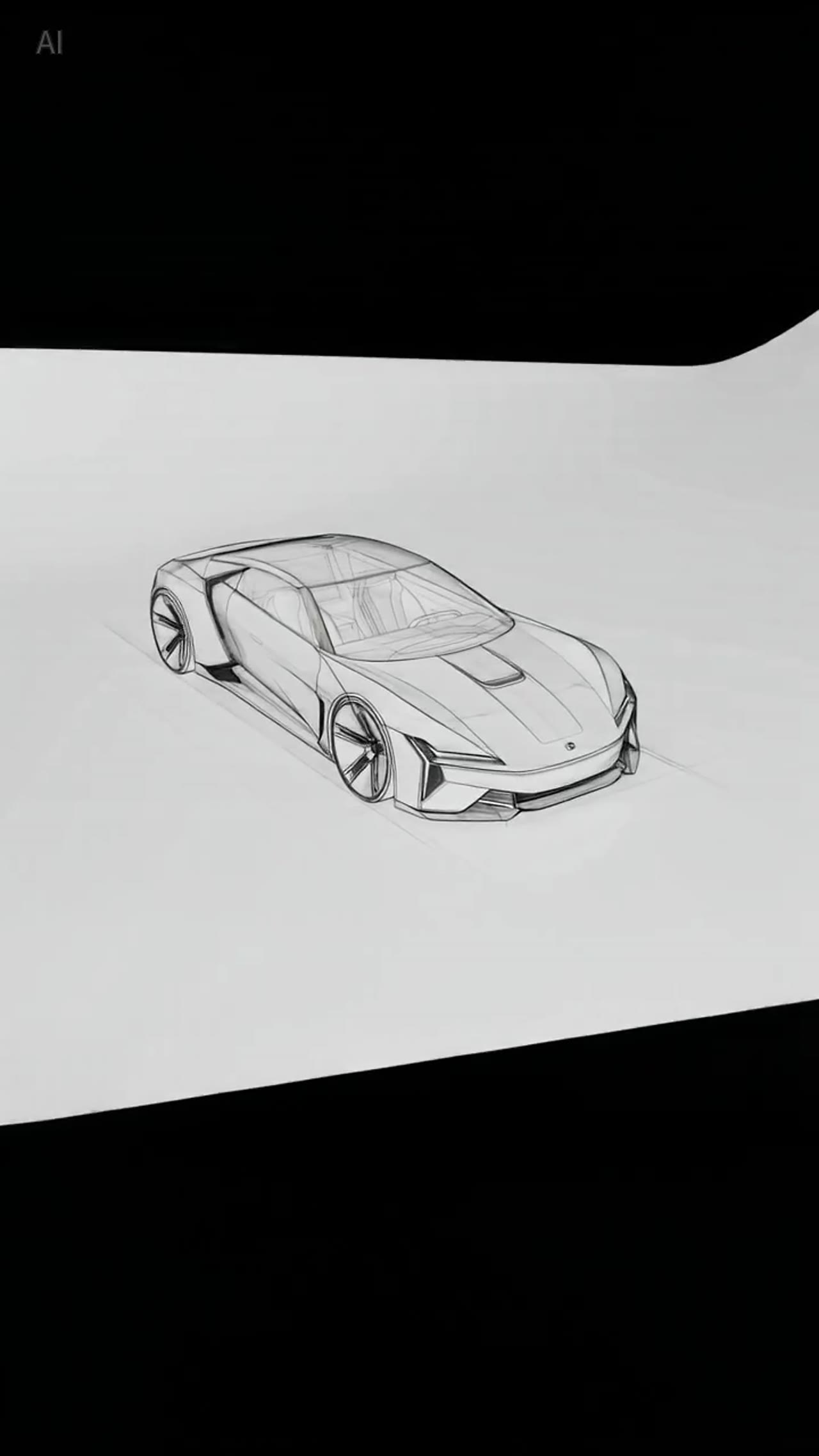 Community-reported Seedance result: Car Sketch Comes to Life